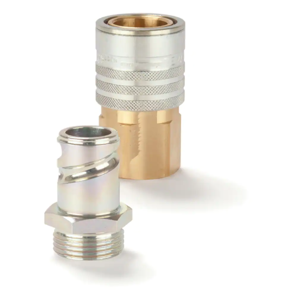 派克超級優質的2100系列快換，符合Scandinavian標準結構